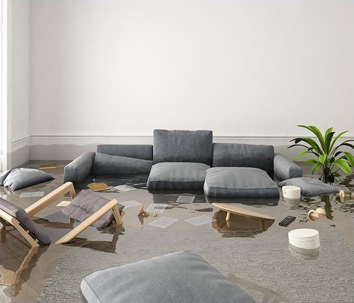 Floating living room furniture 