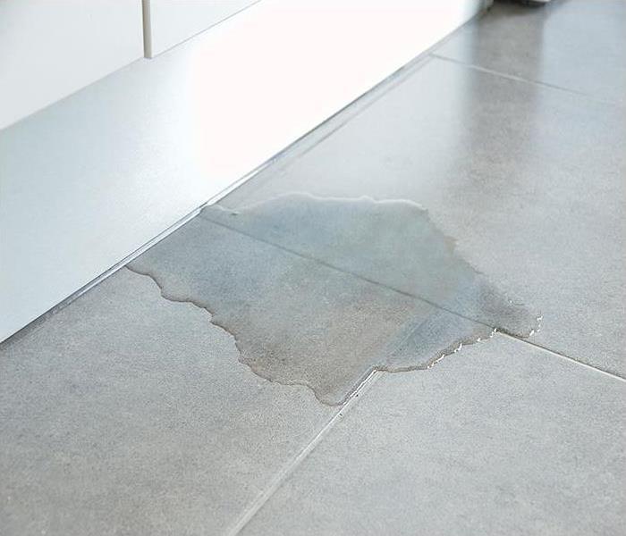 water on floor in commercial property